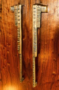 Ark handles, detail