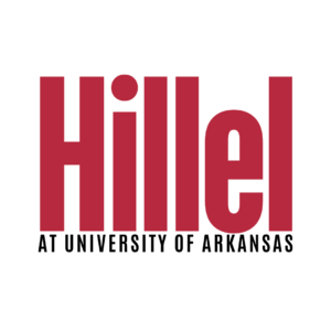 Logo for the University of Arkansas Hillel chapter