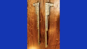 Temple Shalom of Northwest Arkansas ark handles